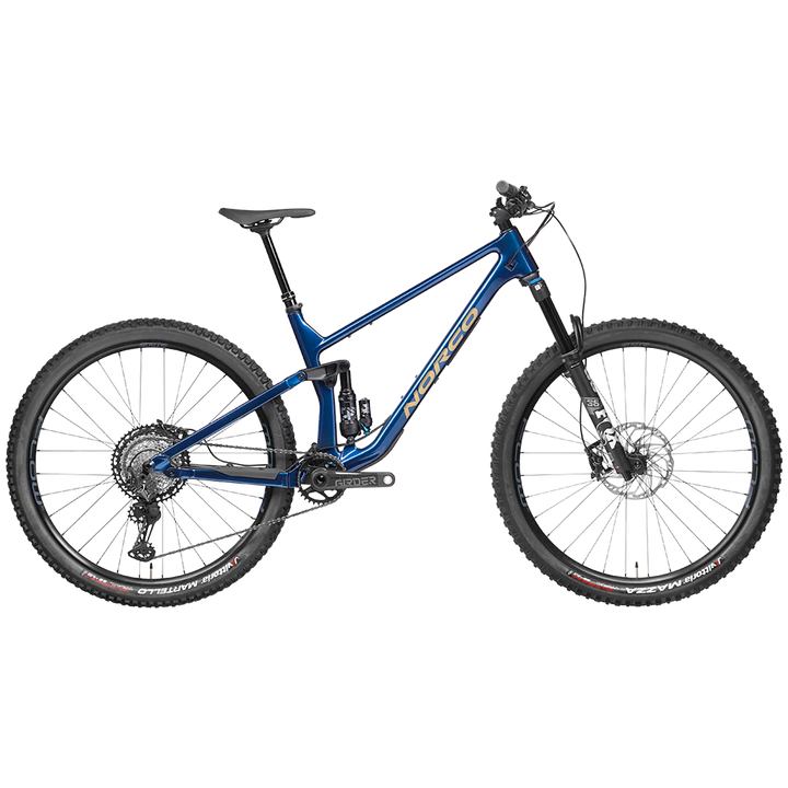 Norco Optic C2 Shimano Complete Mountain Bike 2022 Blue/Copper