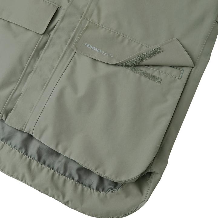 Reima Uudistus Parka Jacket - Boys' Greyish Green