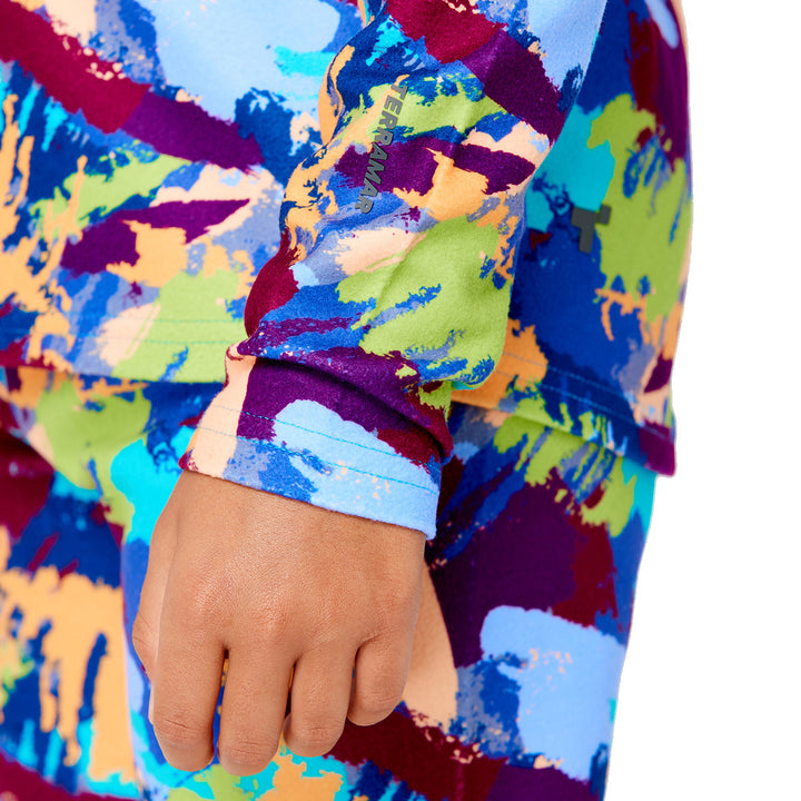 Terramar Winter Warmers Fleece Baselayer Set - Kids' Wild Camo