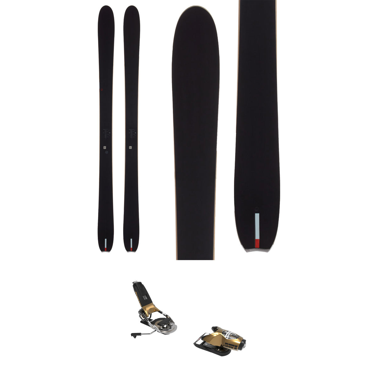 Season Aero Skis + Look Pivot 15 GW Ski Bindings 2022