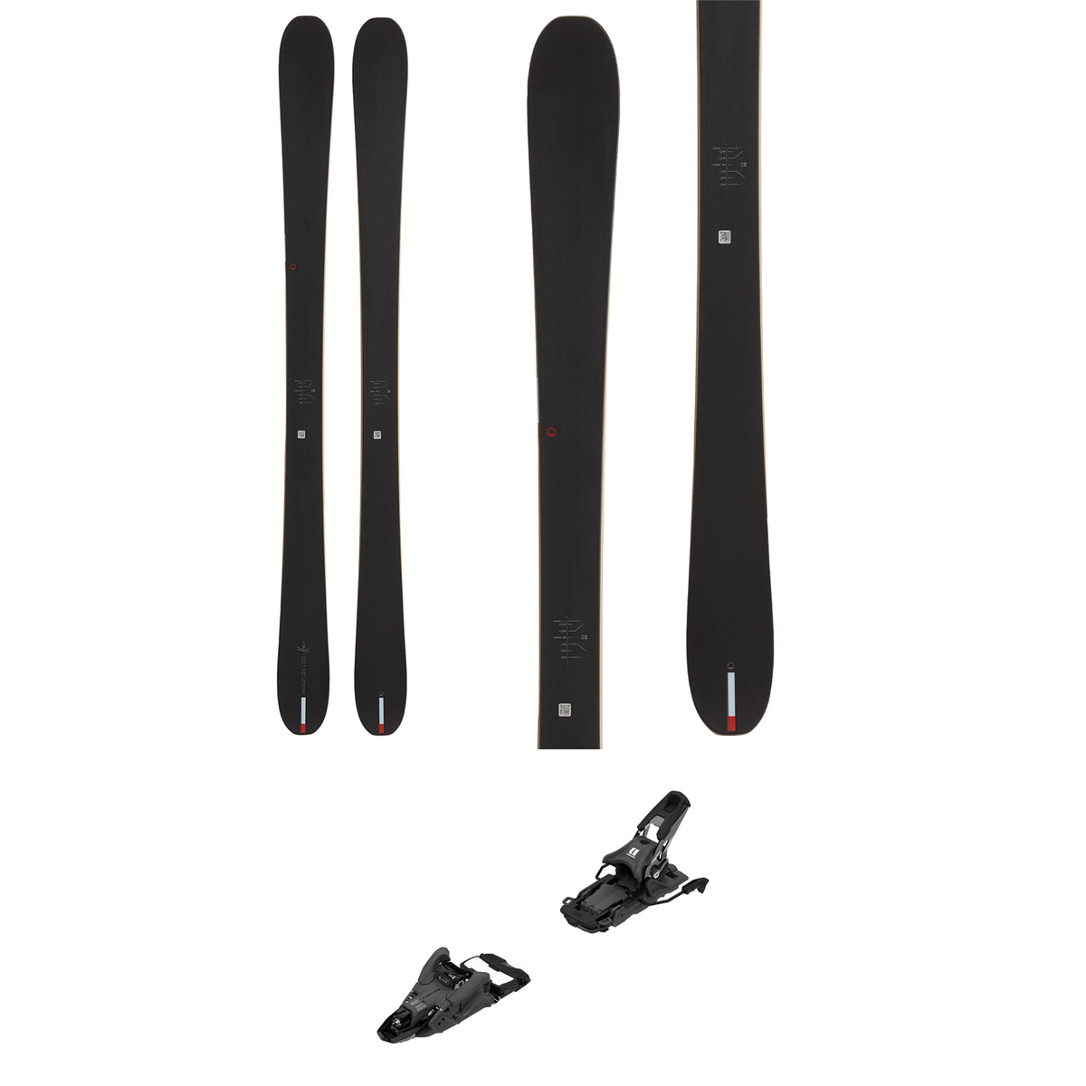 Season Kin Skis + Armada Shift MNC 13 Alpine Touring Ski Bindings 2022