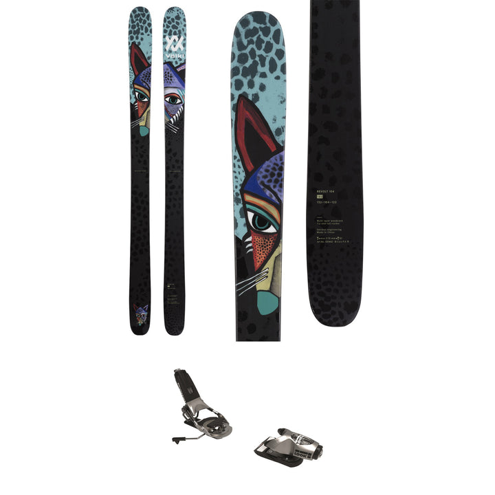 Völkl Revolt 104 Skis + Look Pivot 15 GW Ski Bindings 2022
