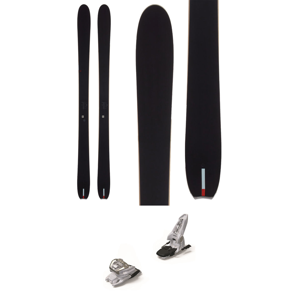 Season Aero Skis + Marker Griffon 13 ID Ski Bindings 2025