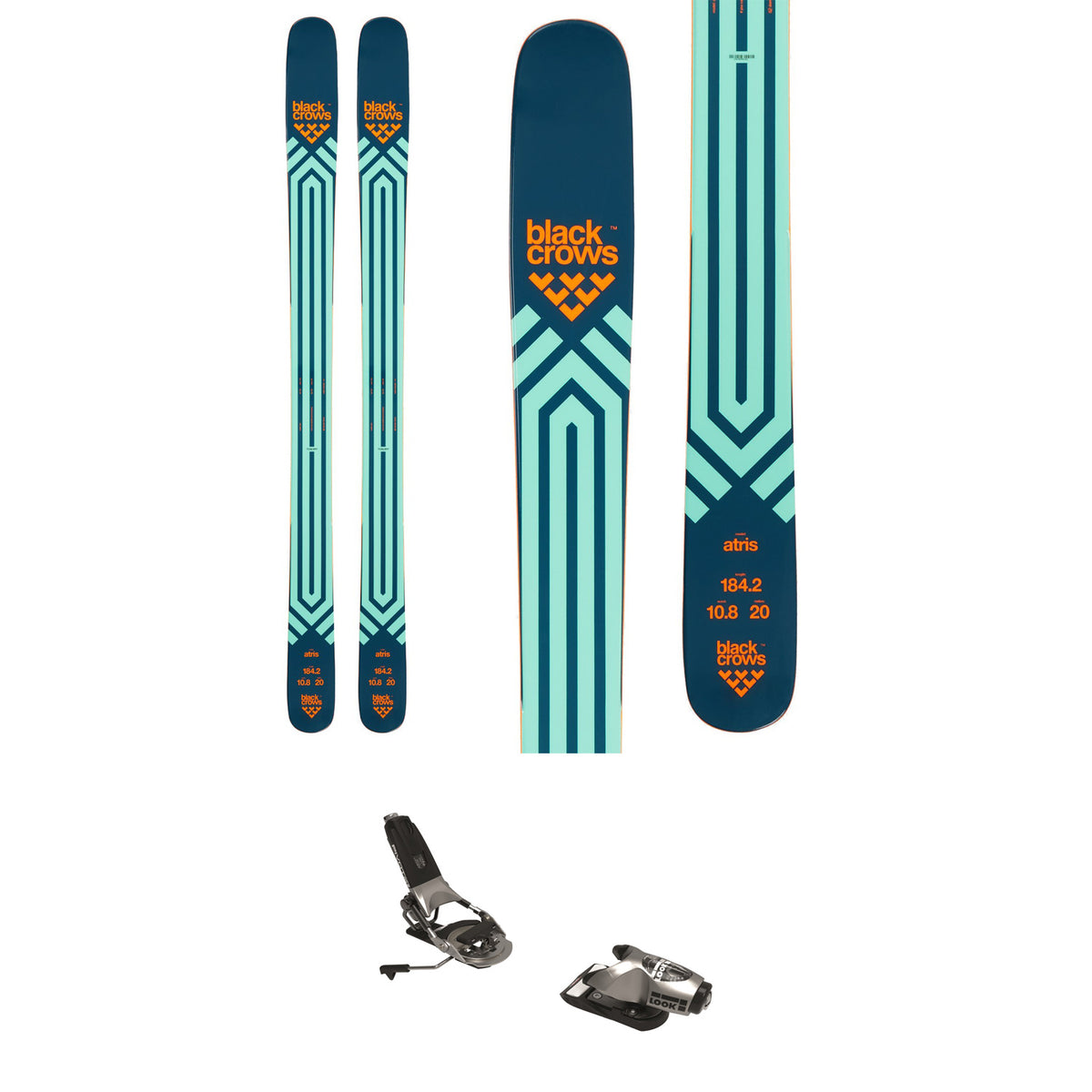 Black Crows Atris Skis + Look Pivot 15 GW Ski Bindings 2022