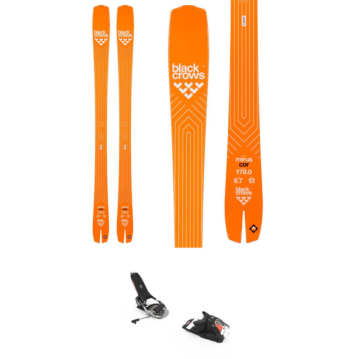 Black Crows Mirus Cor Skis + Look Pivot 14 GW Ski Bindings 2022