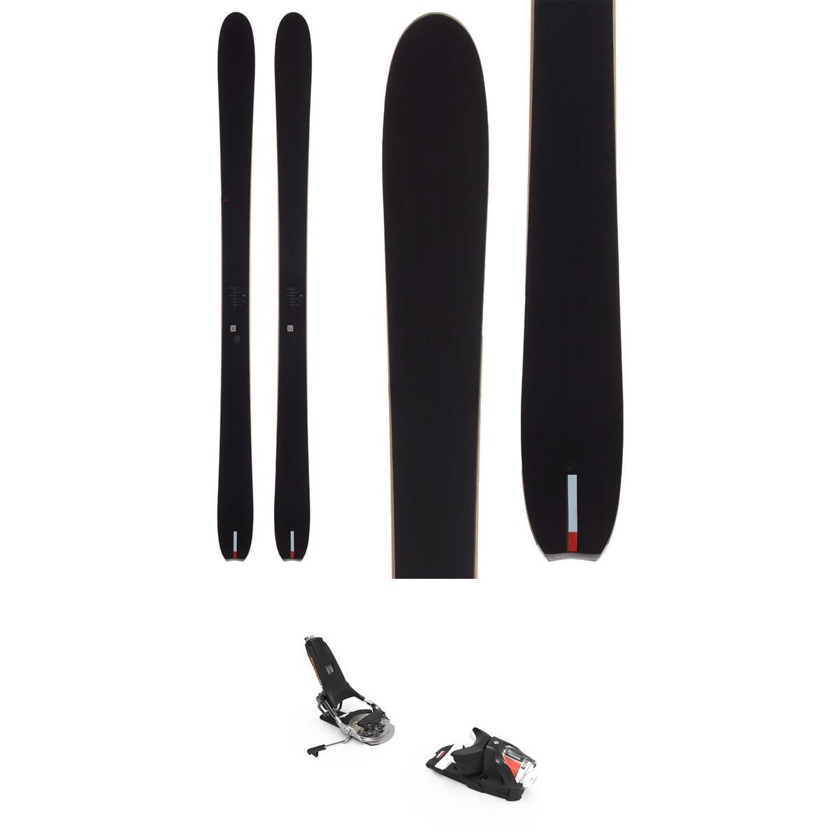 Season Aero Skis + Look Pivot 14 GW Ski Bindings 2022