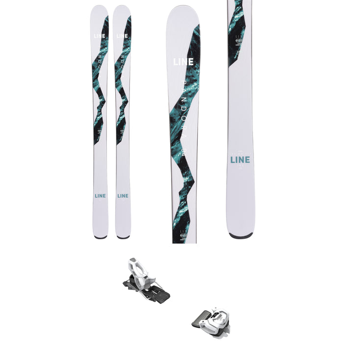Line Skis Pandora 94 Skis + Tyrolia Attack 11 GW Ski Bindings - Women's 2022