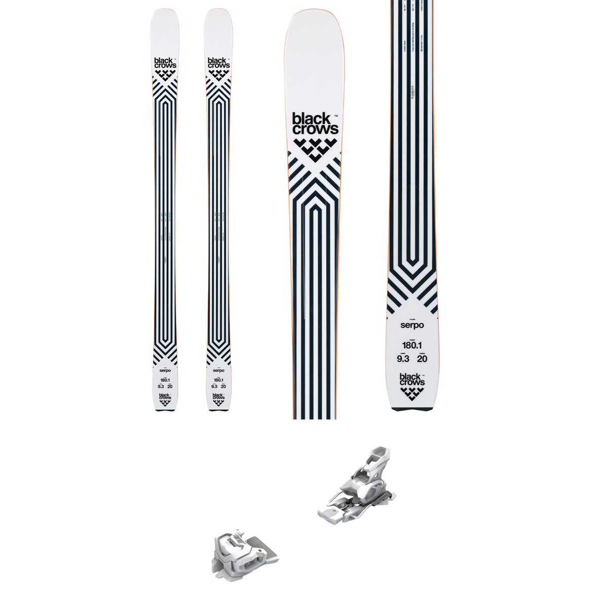 Black Crows Serpo Skis + Tyrolia Attack 12 GW Ski Bindings 2022