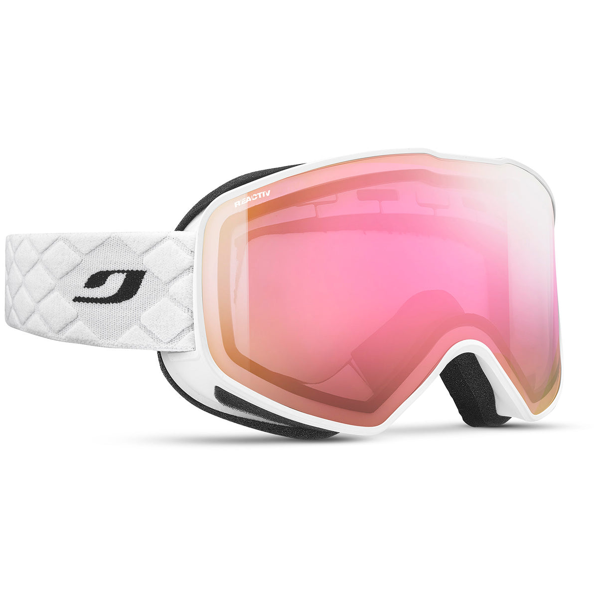 Julbo Cyclon Goggles White/REACTIV  1-3 HC