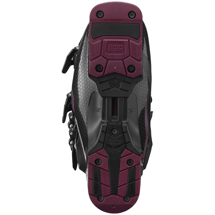Salomon S/Pro 100 W GW Ski Boots - Women's 2023 Black/Burgandy/Shift Green