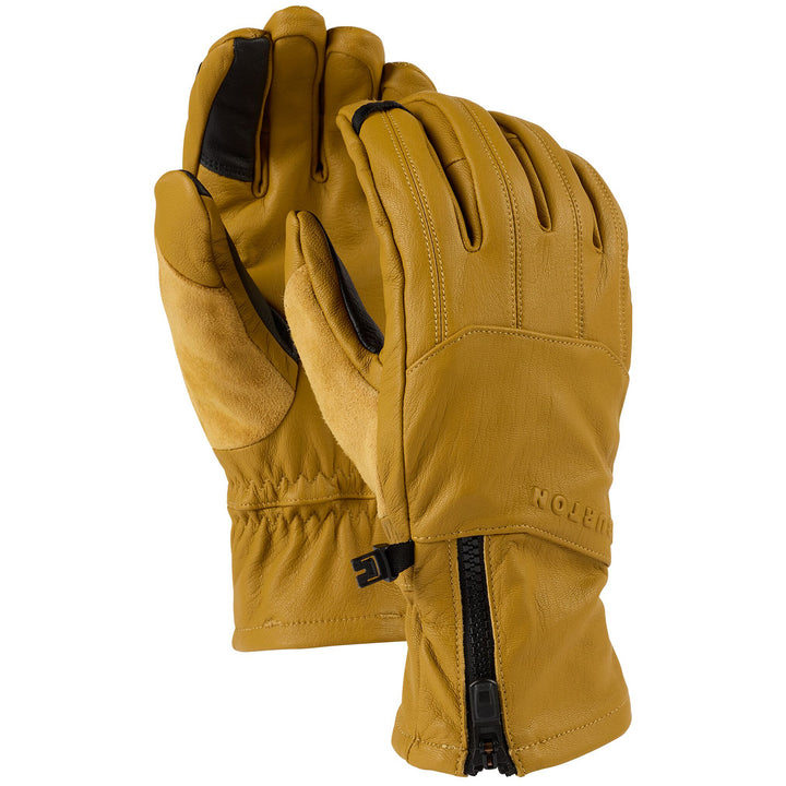 Burton AK Leather Tech Gloves Rawhide