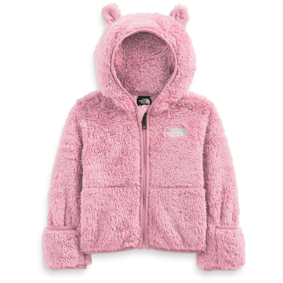The North Face Bear Full Zip Hoodie - Infants' Cameo Pink