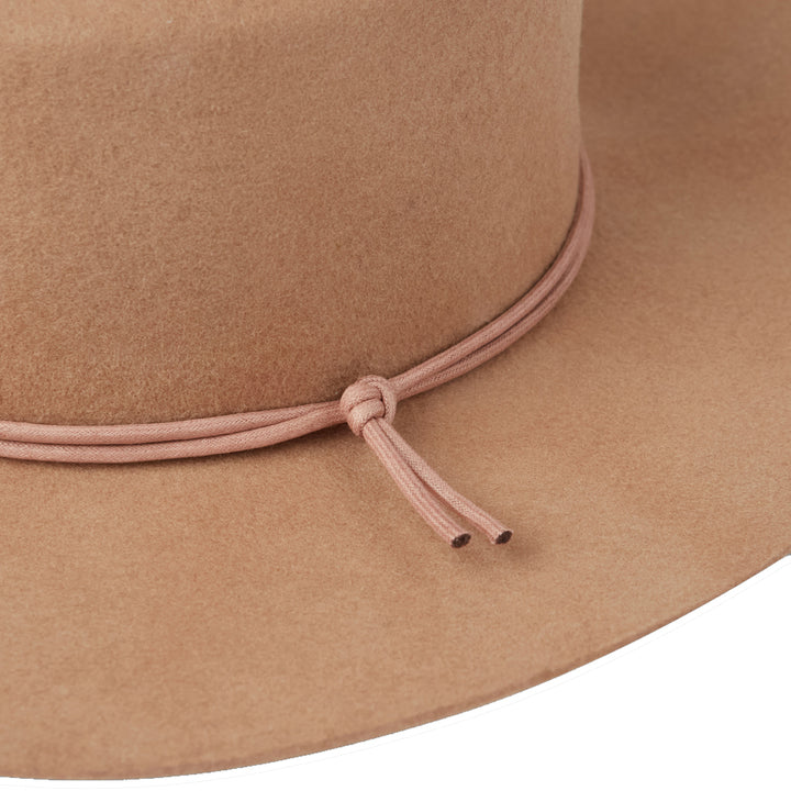 Tentree Harlow Boater Hat Tobacco Brown