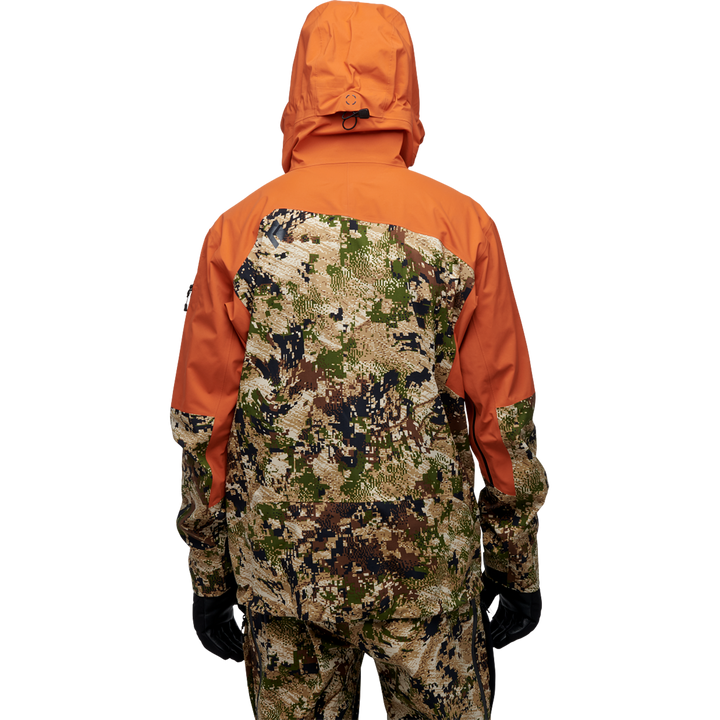 Black Diamond Mission Shell Jacket Burnt Orange/Camo Print