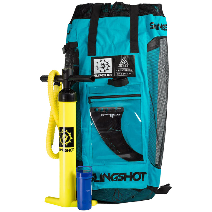 Slingshot Crossbreed Airtech Paddle Board Package 2022 Blue