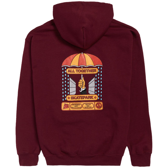 ATS Bumbershoot Hoodie - Unisex Maroon