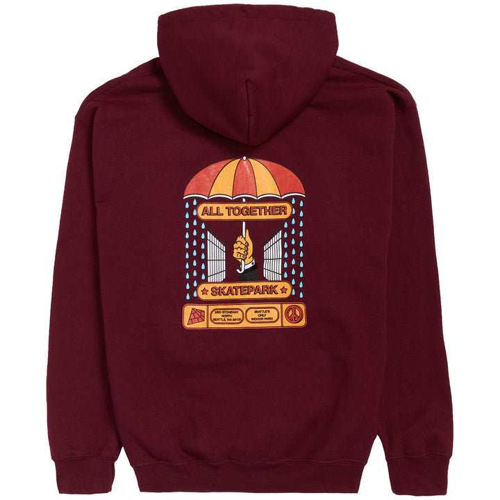 ATS Bumbershoot Hoodie - Unisex Maroon