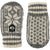 Hestra Nordic Mittens - Toddlers' Grey/Off White