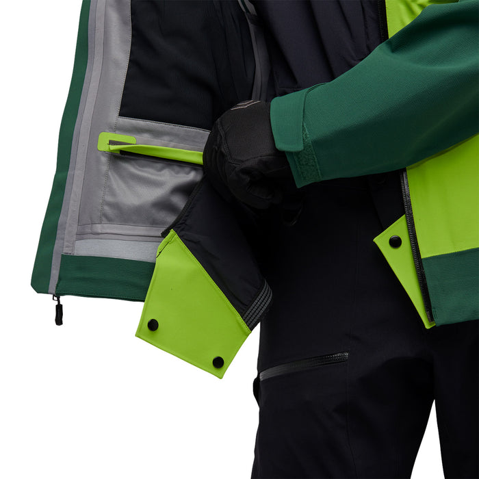 Black Diamond Recon Stretch Pro Shell Jacket - Men's Mountain Forest/Line Green