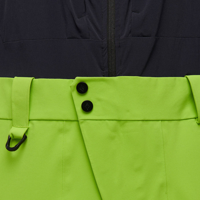 Black Diamond Recon Stretch Pro Bib Pants - Men's Lime Green/Mountain Forest