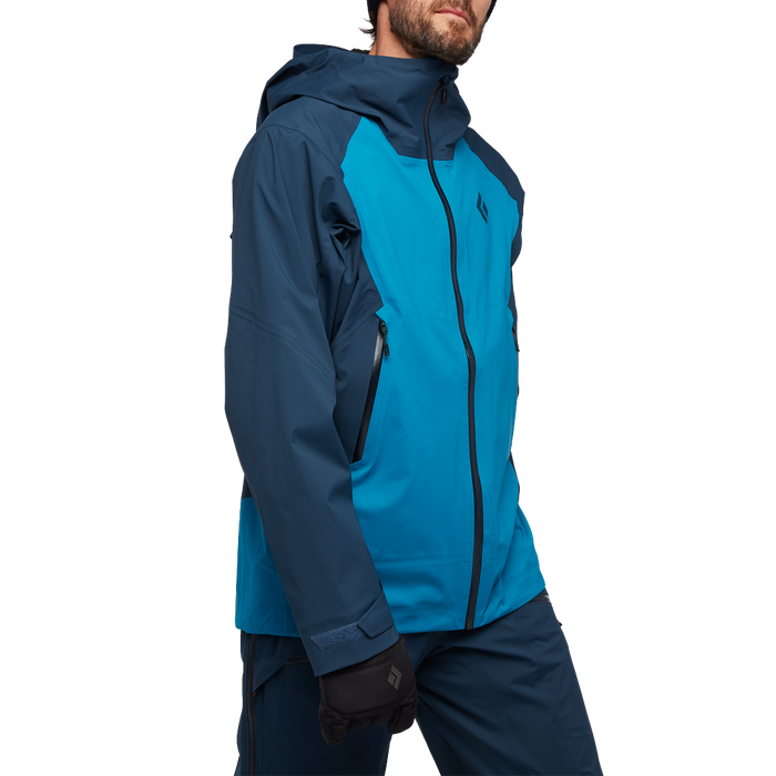 Black Diamond Recon LT Stretch Shell Jacket - Men's Kingfisher/Indigo