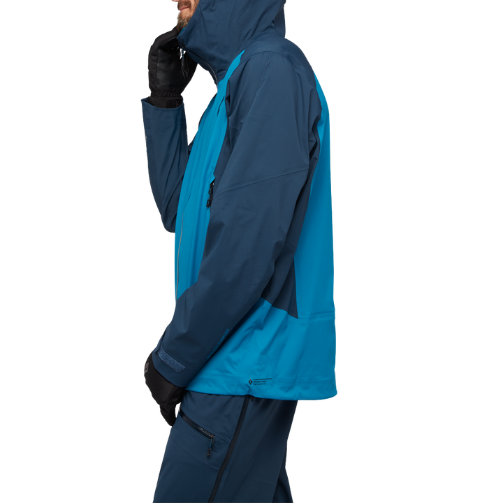 Black Diamond Recon LT Stretch Shell Jacket - Men's Kingfisher/Indigo