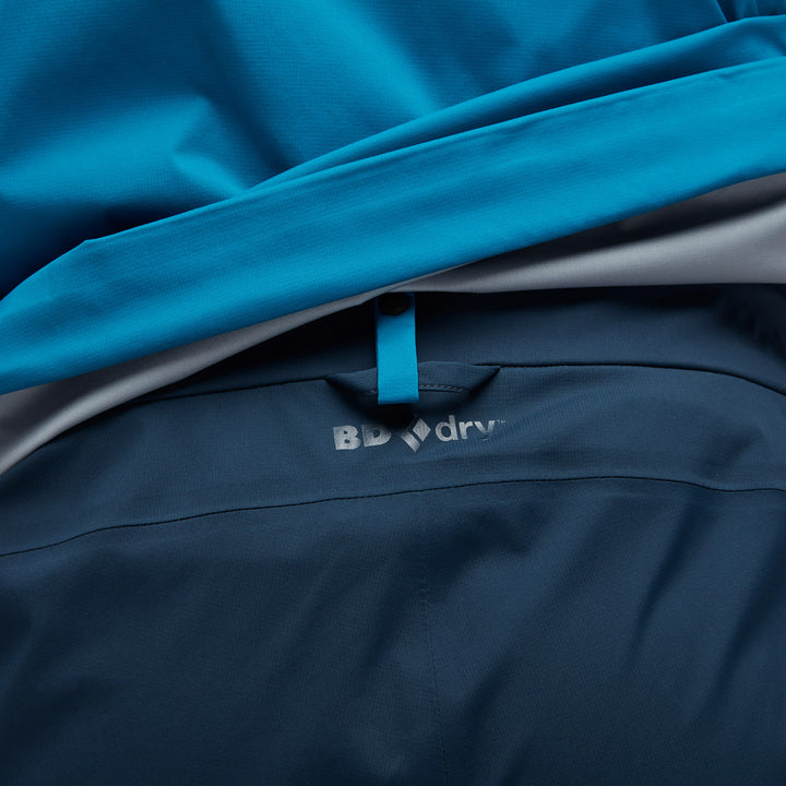 Black Diamond Recon LT Stretch Shell Jacket - Men's Kingfisher/Indigo