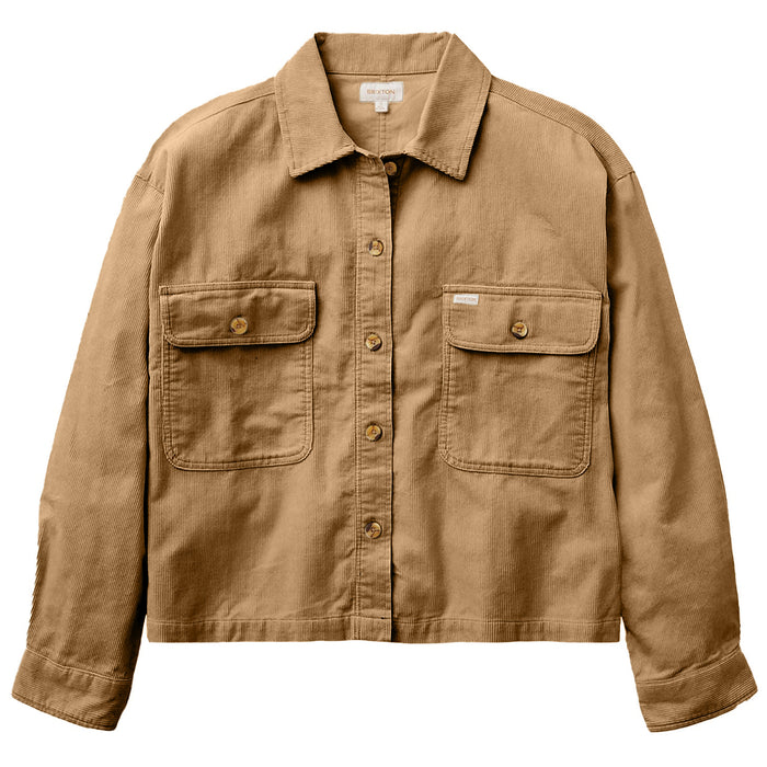Brixton Bowery Corduroy Long-Sleeve Flannel - Women's Mojave