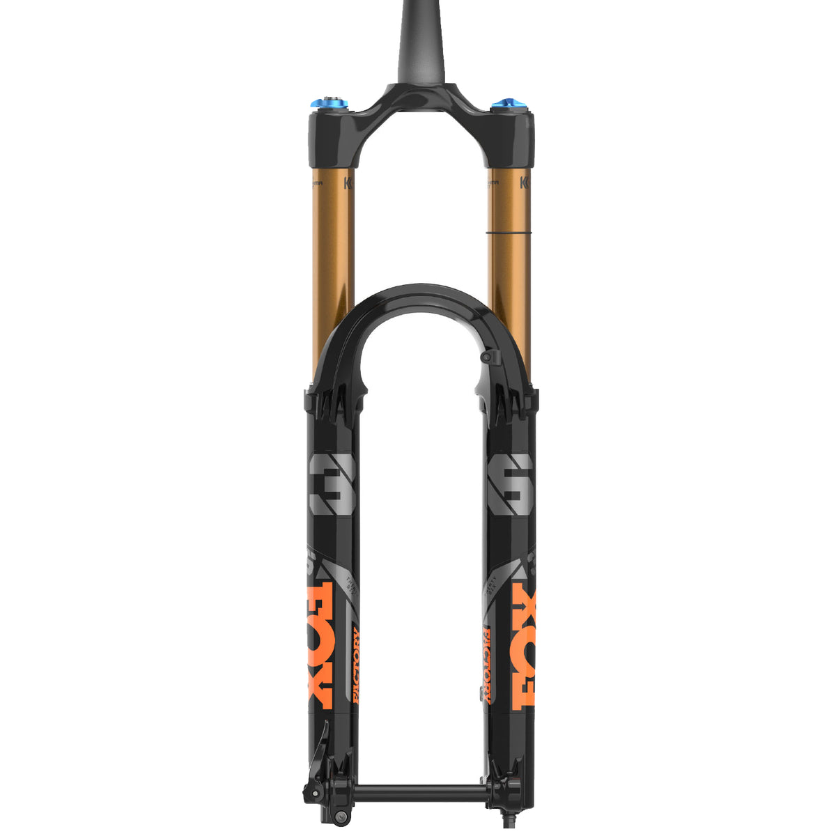Fox Racing 36 Float Factory FIT4 Fork - 29" Shiny Black, Orange/Gloss Black