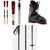 Rossignol Experience 76 Skis + Xpress 10 GW Bindings + Evo 70 Ski Boots + evo Refract Ski Poles 2023