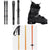 K2 Disruption 76 Skis + M2 10 Bindings + BFC 80 Ski Boots + evo Merge Ski Poles 2023