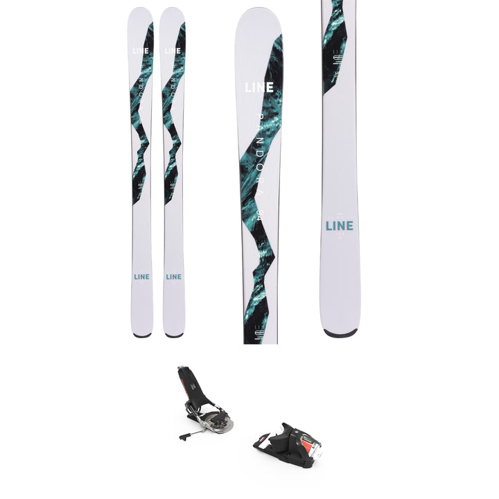Line Skis Pandora 94 Skis + Look Pivot 12 GW Ski Bindings - Women's 2022