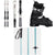 K2 Disruption 75 Skis + M2 10 Bindings + BFC W 75 Ski Boots - Women's + evo Merge Ski Poles 2023
