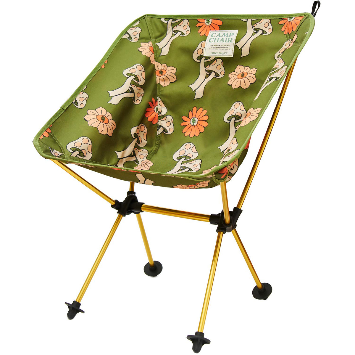 Parks Project Shrooms Packable Camp Chair Olive