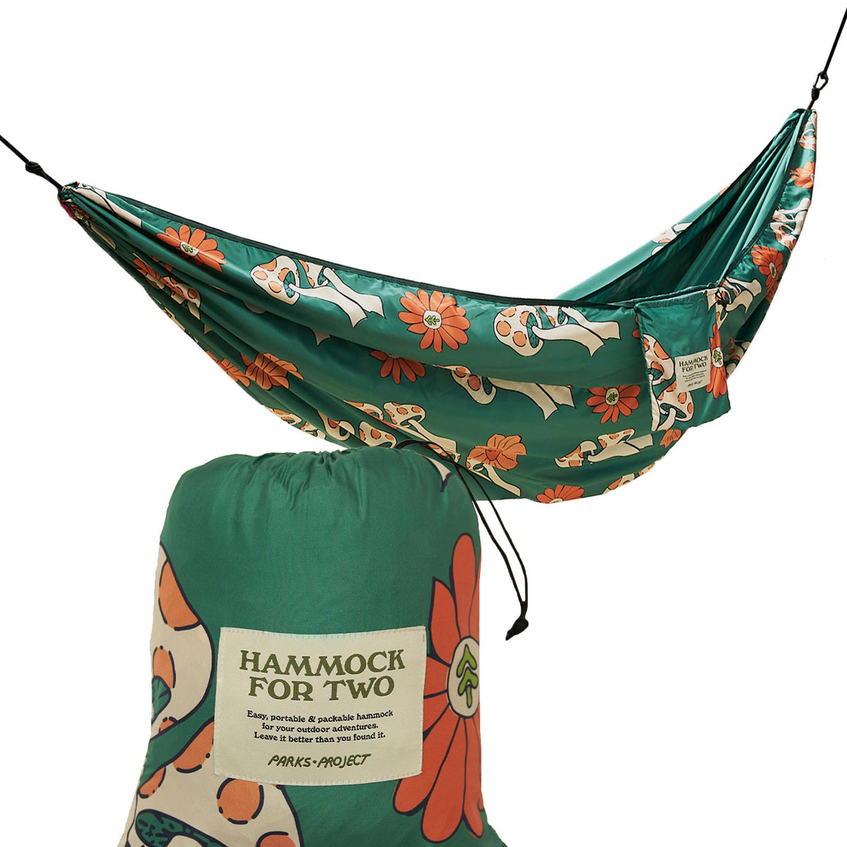 Parks Project Power to the Parks Shroom 2-Person Hammock Military
