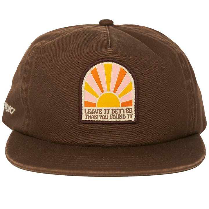 Parks Project Leave it Better Sunrise Patch Hat Brown