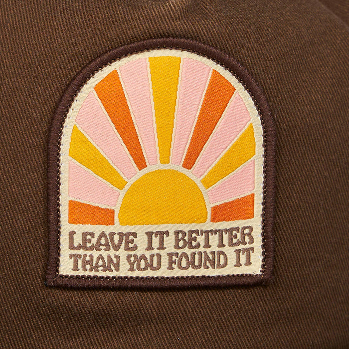 Parks Project Leave it Better Sunrise Patch Hat Brown