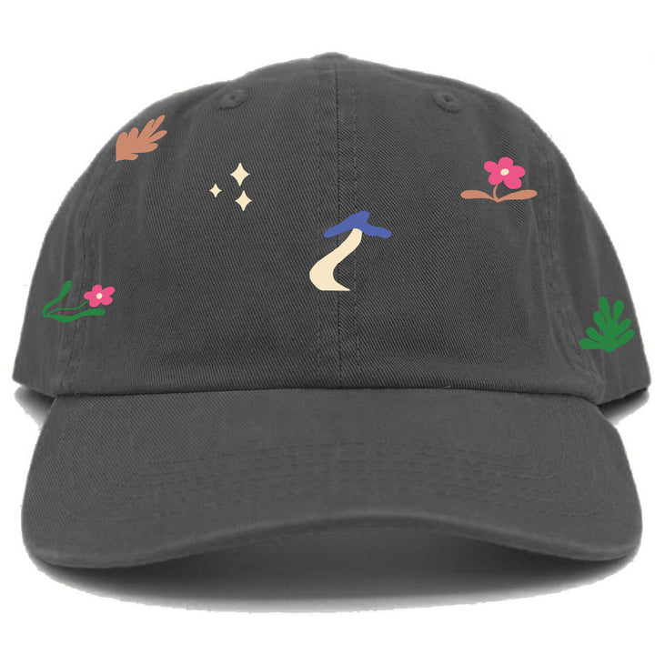Parks Project Night Shroom Mini-Embroidery Dad Hat Black