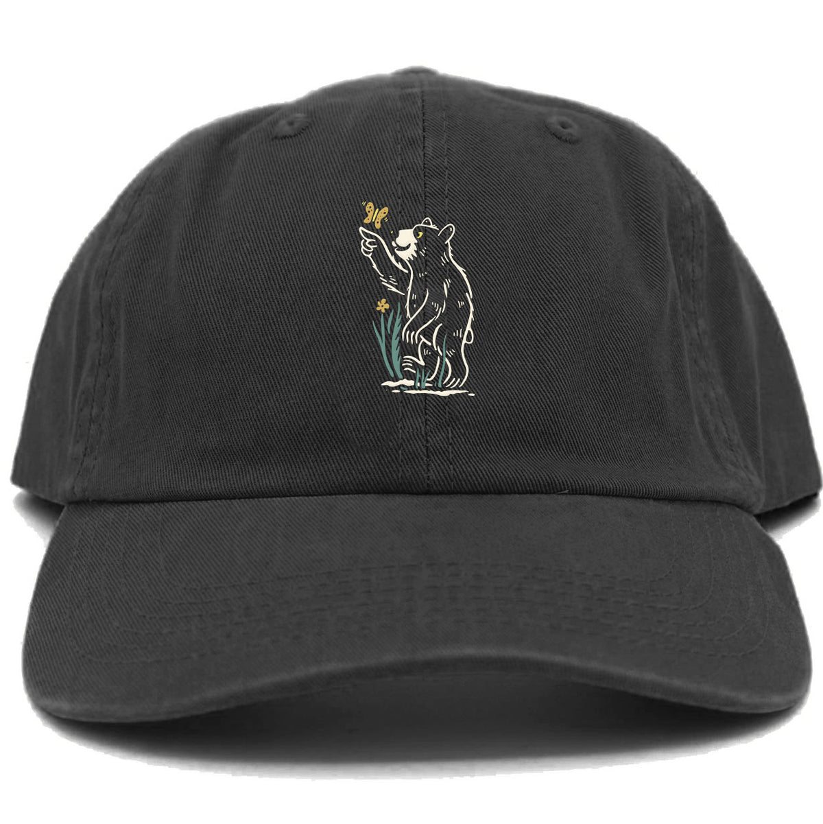Parks Project Catskills Bear Bud Dad Hat Black