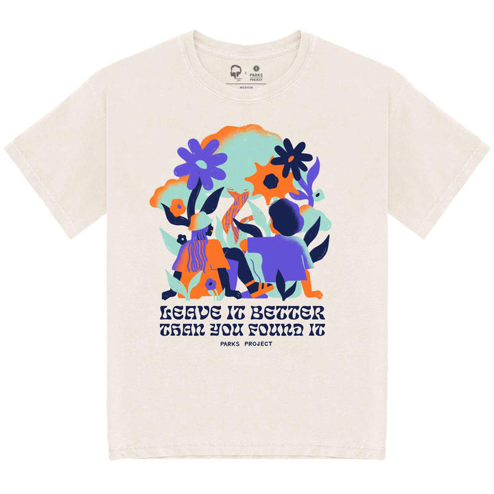 Parks Project X Outdoor Afro:Leave It Better T-Shirt - Men's Natural