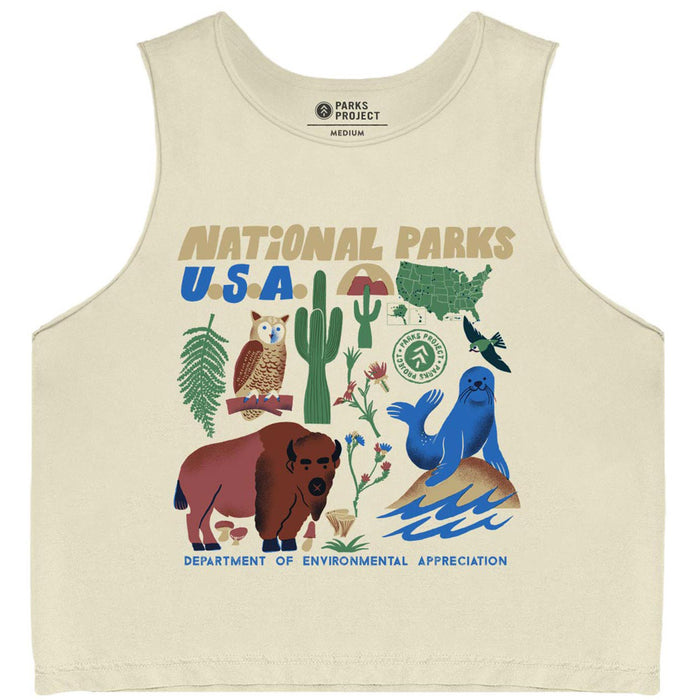 Parks Project National Parks Of The USA Organic Tank - Women's Natural