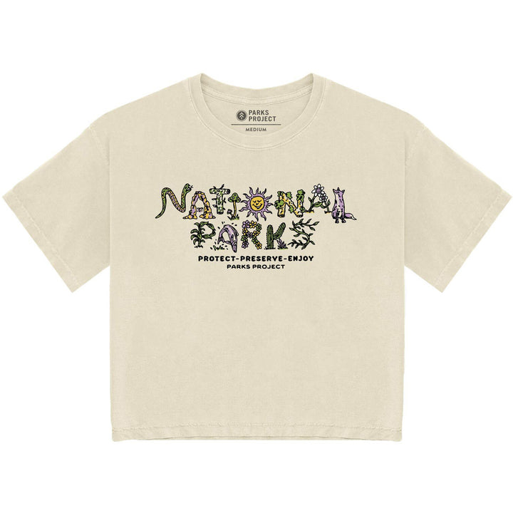 Parks Project National Parks 90s Doodle T-Shirt - Women's Natural