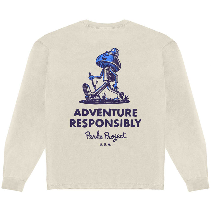 Parks Project Adventure Responsibly Long-Sleeve T-Shirt - Men's Natural