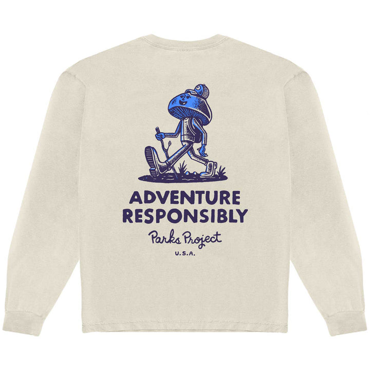 Parks Project Adventure Responsibly Long-Sleeve T-Shirt - Men's Natural