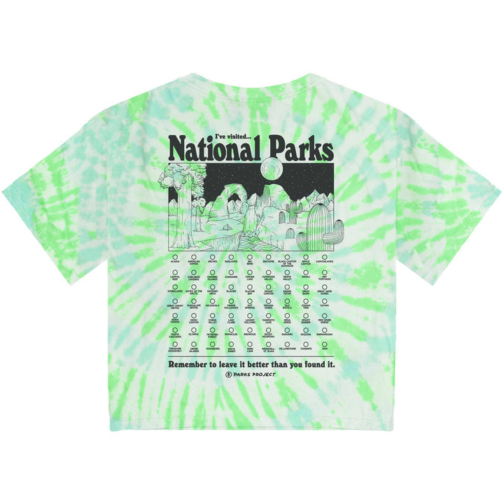 Parks Project National Parks Fill In Boxy T-Shirt - Women's Tie Dye