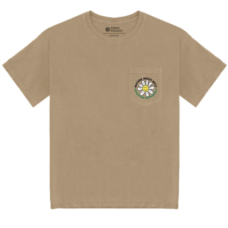 Parks Project Nature Needs Rest Pocket T-Shirt - Men's Tan