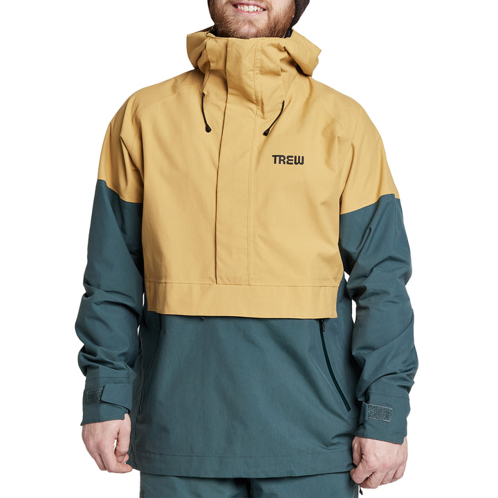 Trew Gear Popover Jacket - Unisex Mustard And Pickles