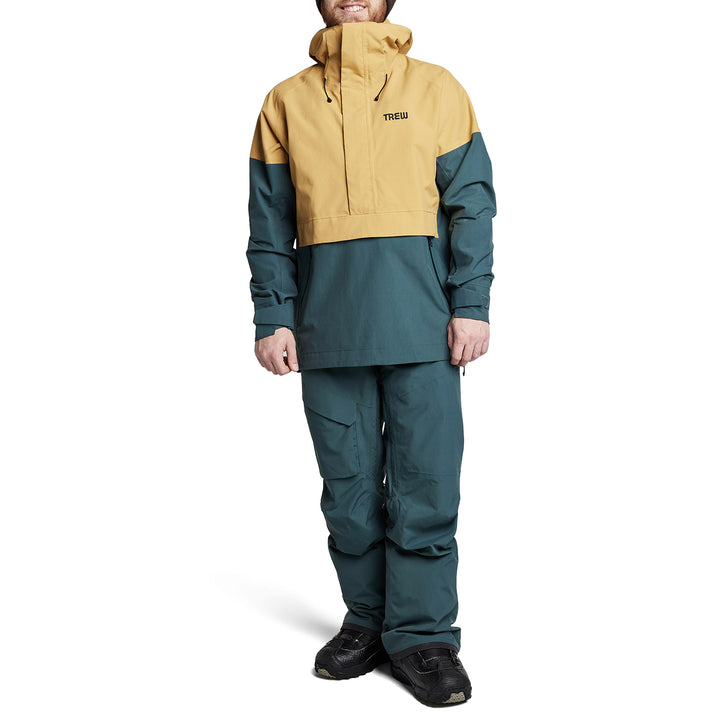 Trew Gear Popover Jacket - Unisex Mustard And Pickles