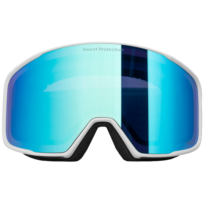 Sweet Protection Boondock RIG Reflect Goggles Satin White/RIG Aquamarine