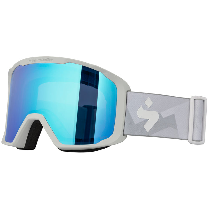 Sweet Protection Durden RIG Reflect Low Bridge Fit Goggles Bronco White/RIG Aquamarine